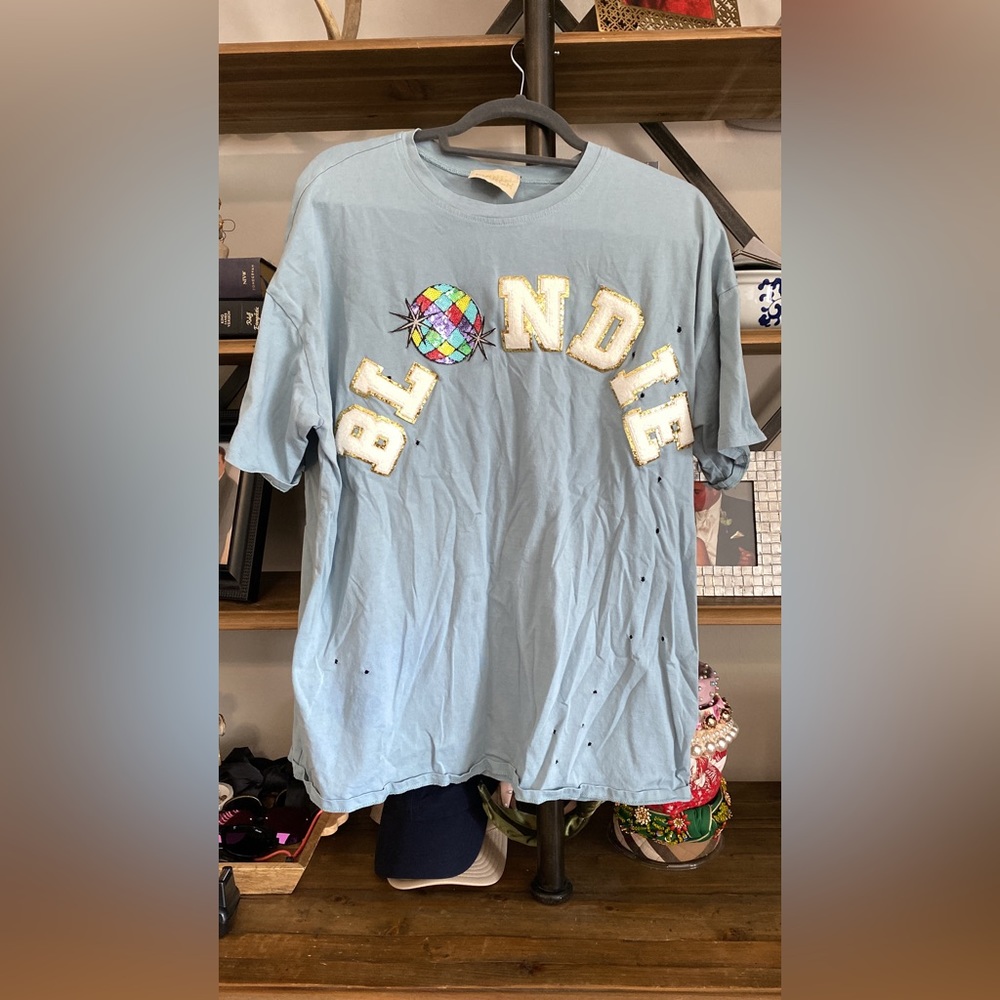 Judith March Distressed Tee O/S